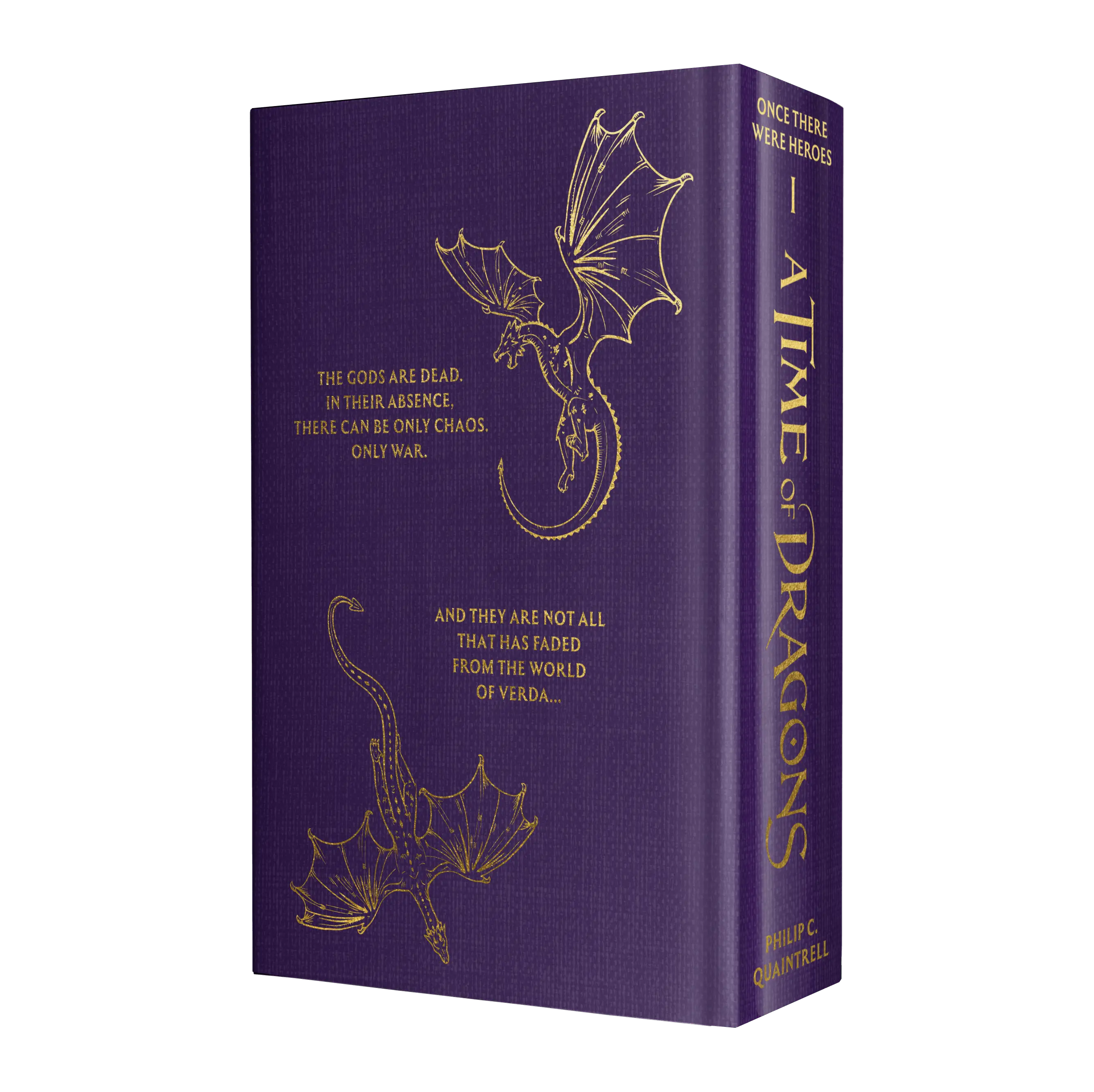 A Time of Dragons; Once There Were Heroes - Indie Endless Edition (3rd Printing) - Image 3